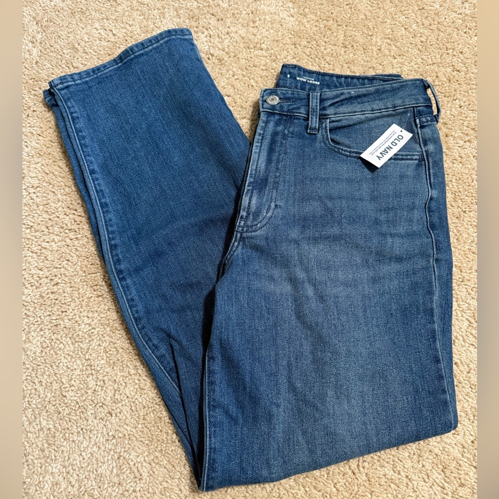 NWT Old Navy High Rise Wow Loose jeans